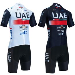 Nouveau 2024 EAU Team Cycling Jersey Bike Shorts Set Hommes Femmes ITALIA Séchage rapide Pro Ciclismo Maillot Jersey 20D Bibs Pantalons Vêtements