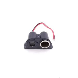 Nuevo 2024 Puertos USB Socket DC 5V Double 3.1A CARGADOR CARRADOR CARRADOR COMPRADO Multi enchufe Adaptador Cargador Cargador Cargueo - Para Puerto de cargador de automóviles