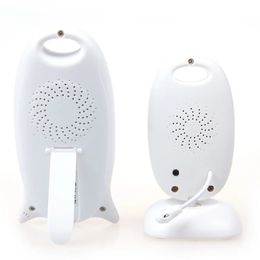 NIEUW 2024 VB601 Wireless Digital Babysitter Bidirectionele intercom Lullaby Temperatuur Display Power Saving Modefor Bidirectionele intercom