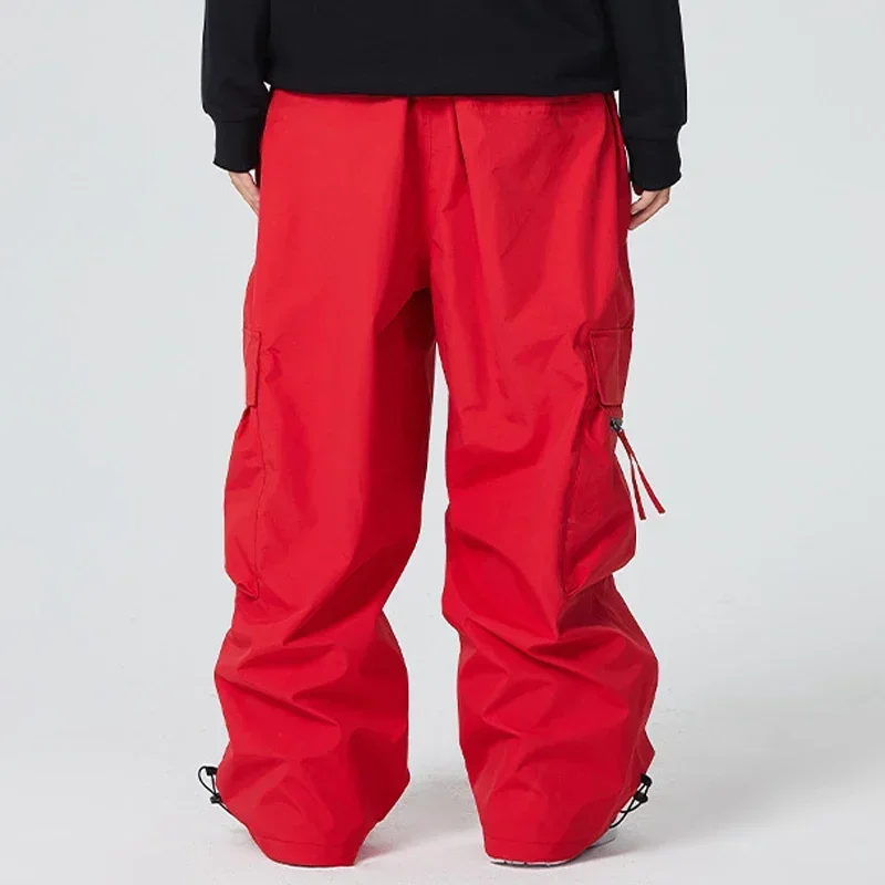 Nuovi pantaloni da sci per adulti 2024 Donne Snowboard Pantaloni impermeabili sciolti Specialità traspirante Sport Ski Cantaloni Snow Snow
