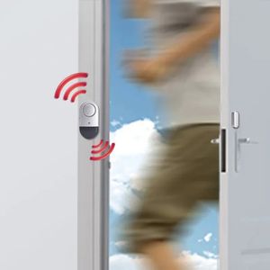 Nieuwe 2024 Wireless Door Window Magnetic Sensor voor Smart Home Security System met alarm sirene waarschuwingsdetector voor huisveiligheid zeker, hier zijn