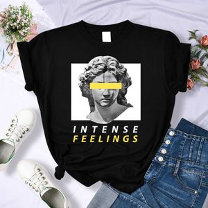 Nouveau 2024 femmes coton été nouveau gothique imprimé auto lâche t-shirt à manches courtes style lot mode chemises grande taille T-shirt chemisier