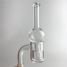 Banger banger en quartz capuchon de glucides de bol à phat avec 20 mm 2 mm d'épaisseur de quartz thermique 10 mm 14 mm 18 mm pour l'eau fumant Bong