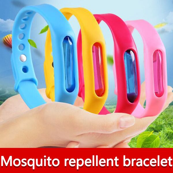 Nuevo 20 piezas antimosquitos, repelente de insectos, repelente de insectos, muñequera, pulsera, protección contra mosquitos, sin deetfree, pulsera segura no tóxica