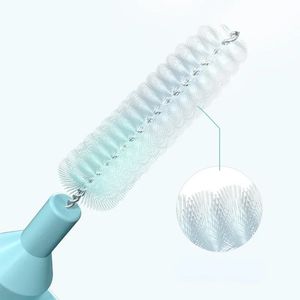 Nieuwe 20-stcs/doos l vorm push-pull interdentale borstel orthodontische tandenstoker tanden bleken tanden pick tandenborstel orale hygiëne zorg voor tanden