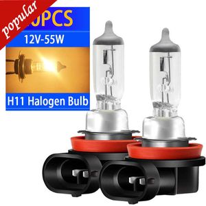 Nieuwe 20PCS H8 H11 55W Auto Halogeen Lampen Mistlampen Koplamp Lamp Warm Wit Lichtbron Auto styling Parking High Power DC12V