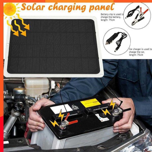 Nuevo Kit de Panel Solar de 20 W, controlador USB completo de 12 V, Panel Solar RV, células solares para coche, yate, barco, cargador de batería de teléfono móvil