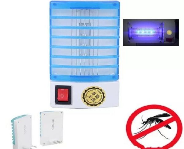 Nouveau 220V110V rayon ultraviolet électrique moustique antiparasitaire tueur mouche Bug piège à insectes Zapper répulsif Mini LED tueur lampe de nuit2963625