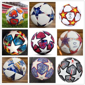 Nouveau 23 24 25 Champion d'Europe Ballon de football Taille 5 Final Kiev PU Balles Granulés Football antidérapant 2023 2024 2025