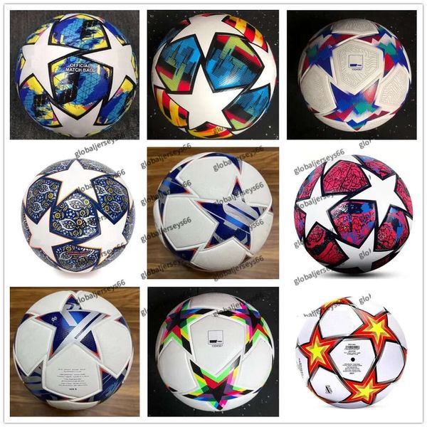 Nouveau 23 24 Ballon de Football Champion d'Europe Taille 5 Final Kiev PU Balles Granules Football antidérapant 2023 2024 Footy