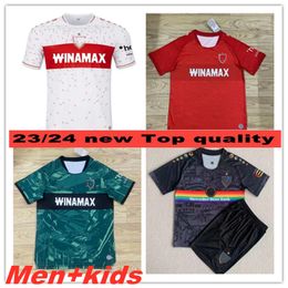 Nouveau 23 24 VfB StutTgartS Soccer Jerseys MILLOT MVUMPA PFEIFFER 2023 2024 KASTANARAS ZAGADOU MASSIMO BREDLOW Home Away Special Men Kids Kits Uniformes Uniformes