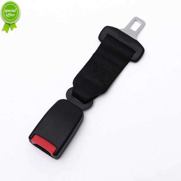 Nuevo Cinturón de seguridad de asiento de coche para vehículos automotrices de 23cm, cinturones de seguridad extensibles, extensor ajustable con relleno, alargamiento Universal para niños