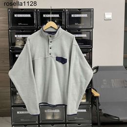 Nouveau 23ss Marque de mode 23ss patas Sweatshirts Lettre Hommes Femmes couple modèles Lâche Casual col montant pull polaire cachemire Polaire hommes veste femme