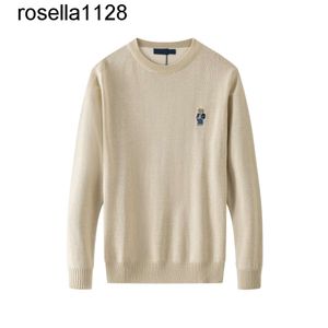 New 23ss men's cardigan pullover sweater designer Luxury Ralphs Polos classic outerwear fashion brand bear embroidered knit Laurens button sweaters