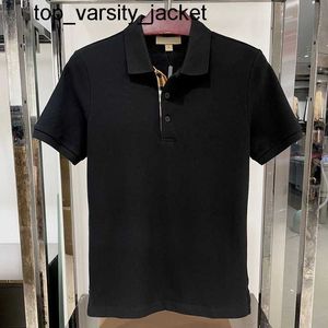 Nuevo 23ssDesigner Polos para hombre Polos Camiseta casual Camiseta con estampado de letras Hombres Mujeres Negocios de lujo Manga corta Tops transpirables Camisetas de moda polo