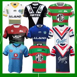 Nuevas camisetas de rugby 24 South Sydney Rabbitohs 23 24 NZ Kiwis RAIDER Parramatta Eels SYDNEY ROOSTERS camiseta de local visitante talla S-5XL