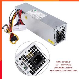 Alimentation de bureau 240W, unité de voiture, PSU pour Dell Optiplex H240ES-00 H240AS-00 AC240ES-00 AC240AS-00 L240AS, avec ventilateur de refroidissement, nouveau