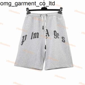 Nouveau 24SS Summer Designer Hommes Palm Angel Shorts Casual Couples Joggers Pantalons Shorts de natation angles Homme Femme Streetwear Short bleu