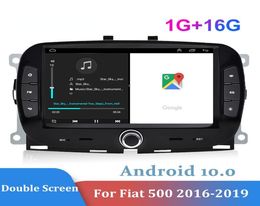 NOUVEAU 2DIN Android 100 Car Radio Stéréo 7quot GPS Navigation Bluetooth RDS Player For Fiat 500 2017 2018 2018 2019 FM 2DIN RADIO1865256