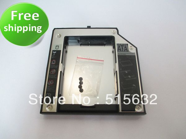 Freeshipping Nuevo 2nd SATA HDD disco duro Adaptador Caddy para IBM Lenovo Thinkpad T430 W530 T530