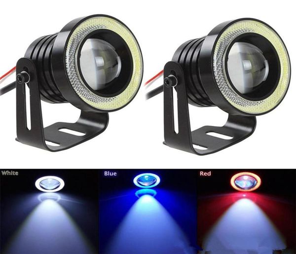 NUEVA Lámpara de luz de la niebla del automóvil LED de mazorca de 2pcs 30W de 12 V 25335 pulgadas 1200lm Auto CAR Angel Eyes Light 647689 MM Bulbos de faros77766097