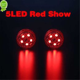 NIEUW 2PCS 5 LEDS Auto-deur Decorate Lichtmagneetinductie Opening Door WAARSCHUWING LAMP Veiligheidsindicatie Anti-collision signaallicht