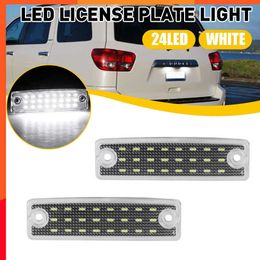 Nieuwe 2 Stuks Heldere Led 6000K Wit Kentekenplaat Tag Licht Kentekenverlichting Montage Voor 1996-2022 toyota 4Runner 2001-2022 Sequoia