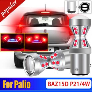 Nouveau 2 pièces Canbus sans erreur P21/4W 566 LED ampoules de feux de freinage BAZ15d 1122 lampes pour Fiat Palio 1996 1997 1998 1999 2000 2001 2002