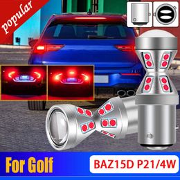 Nouveau 2 pièces Canbus pas d'erreur P21/4W 566 LED ampoules de feux de freinage BAZ15d lampe pour Volkswagen VW Golf 1993 1994 1995 1996 1997 1998 1999