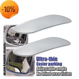 NIEUWE 2PCS AUTO 360 graden blind spot glazen spiegel Auto -accessoires Wijd hoek lange bar convexe blindspot achteruitkijkspiegel spiegel spiegel