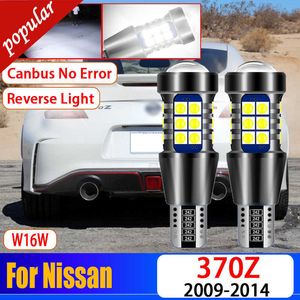 Nouveau 2 pièces voiture Canbus sans erreur 921 LED feu arrière W16W T15 ampoules de secours pour Nissan 370Z 2009 2010 2011 2012 2013 2014