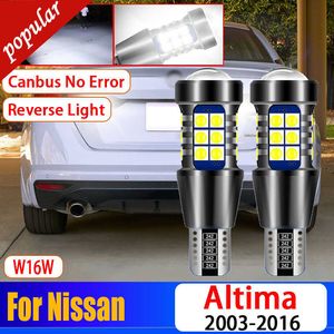 Nieuwe 2 Stuks Auto Canbus Foutloos 921 Led Reverse Light W16W T15 Backup Lampen Voor Nissan Altima 2003- 2010 2011 2012 2013 2014 2015 2016