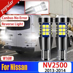 Nieuwe 2 Stuks Auto Canbus Error Gratis 921 Led Reverse Light W16W T15 Backup Lampen Voor Nissan NV2500 2013 2014