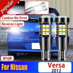 Nieuwe 2 Stuks Auto Lampen Canbus Foutloos 921 Led Reverse Light W16W T15 Backup Lampen Voor Nissan Verse 2012