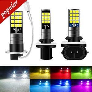 Neue 2 Stück H3 H27 881 880 Nebelscheinwerfer LED-Lampe Superhelle Auto-Nebelscheinwerfer Tagfahrlicht 12 V 6000 K Weiß Blau Gelb Grün