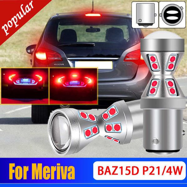 Nouveau 2 pièces haute luminosité Canbus aucune erreur P21/4W 566 LED ampoules de feux de freinage BAZ15d lampe pour Vauxhall Meriva 1.3CDTi 1.7CDTi 2011-2018