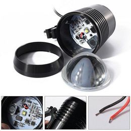 Nuevo Lente LED U1, 2 uds., faro para motocicleta, luz antiniebla de conducción,