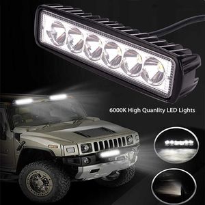Nouveau 2 pièces LED lumière de travail projecteur projecteur de travail 4WD 12V LED pour véhicule tout-terrain dôme lampe modifiée bande lumineuse barre SUV voiture camion
