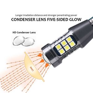 Nuevo 2 uds nuevo coche T15 lámparas superbrillantes Canbus sin Error motocicleta Auto LED bombillas de señal W16W luces de marcha atrás blanco 12V diodo