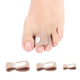 NIEUW 2PCS NIEUWE TOE VINGER REICHEER HAMER TOE Hallux Valgus Corrector Bandage Teen Separator Splint Wraps Foot Care Supplies For Hammer Toe