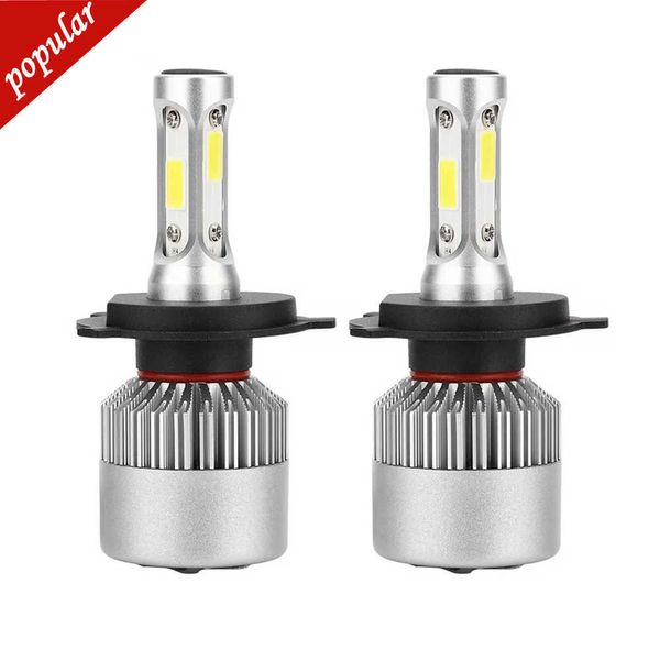 Nuevo 2 uds S2 LED H1 H3 H7 H4 H13 H11 HB3 HB49005 9006 9004 880 881 H27 9007 bombillas LED para faros delanteros de coche luces antiniebla 36W 8000LM 6500K