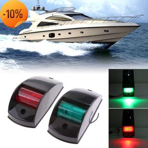 NIEUW 2PCS Universal 12V DC Bulb Boat Car Navigation Lights Port Starboard Signaal WAARSCHUWING Waterdichte lamptype Marine Yacht Truck