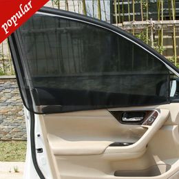 NIEUW 2PCS Universal Car Sunshade magnetisch gordijn Ademend gaas antidirect Sun Cars zijraam Cover Summer Protection Window Film