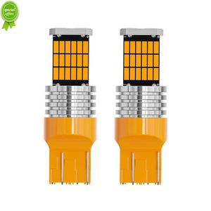 Nouveau 2x 1156 P21W BA15S BAU15S PY21W 1157 P21/5W 7440 7443 T25 3157 LED Ampoules 45 pièces 4014SMD 1200LM Remplacer pour Feu De Recul De Voiture