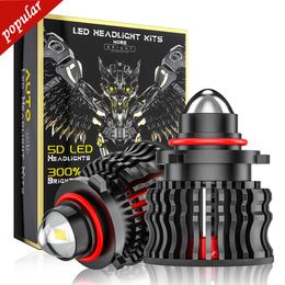 Nieuwe 2x automotive 9006 H11 9005 H8 Laser Koplamp Lens Lens Licht Auto LED Koplamp Projector Fog Licht Modificatie Auto HEALIGHT