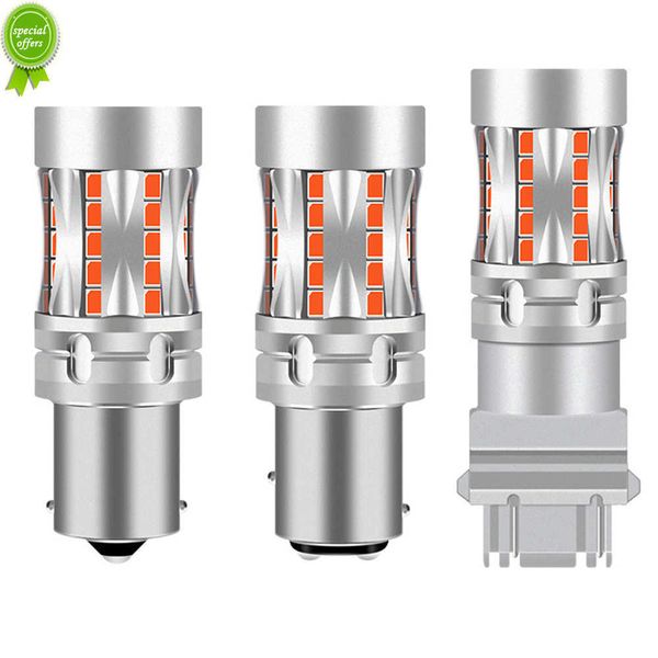 Nouveau 2x Canbus 1156 BA15S P21W BAU15S PY21W LED Blanc 1157 BAY15D P21/5W 3020 Ampoule 7440 W21W 3157 7443 W21/5W Clignotant Lumière De Voiture