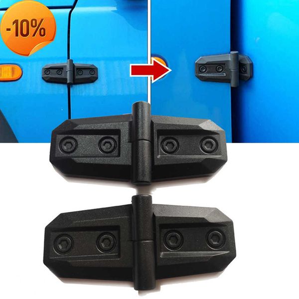 Nuevo 2X para Suzuki motor capó puerta bisagra decoración cubierta embellecedora para Suzuki Jimny JB64 JB74 2018-2020 accesorios exteriores pegatina de coche