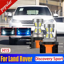 Nouveau 2x haute luminosité Canbus aucune erreur H15 LED DRL avant Signal jour ampoules feux de jour pour Land Rover Discovery Sport 2019