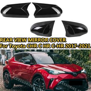Nieuwe 2X Side Achteruitkijkspiegel Cover Caps Voor Toyota CHR C HR C-HR 2017-2023 Auto Accessoires Achterzijde view Achteruitkijkspiegel Cover