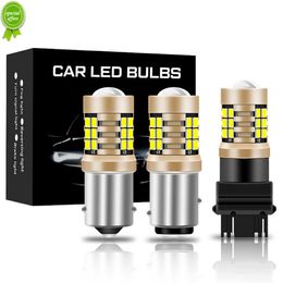 NIEUW 2X T20 LED W21/5W 7443 W21W 7440 PY21W P21W LED T15 W16W BA15S BAU15S Auto LED -lamp P21/5W Turn Signal Light 1156 3157 P27W Lamp